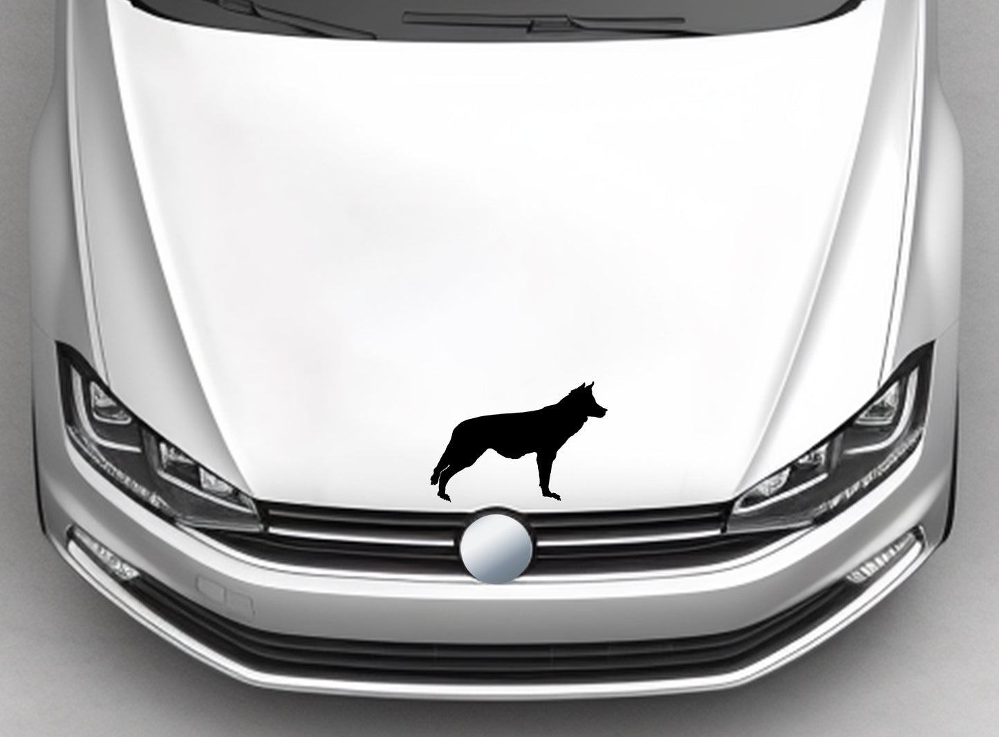 Wolf #15 VW Volkswagen Polo Vivo Accessories Decal Sticker