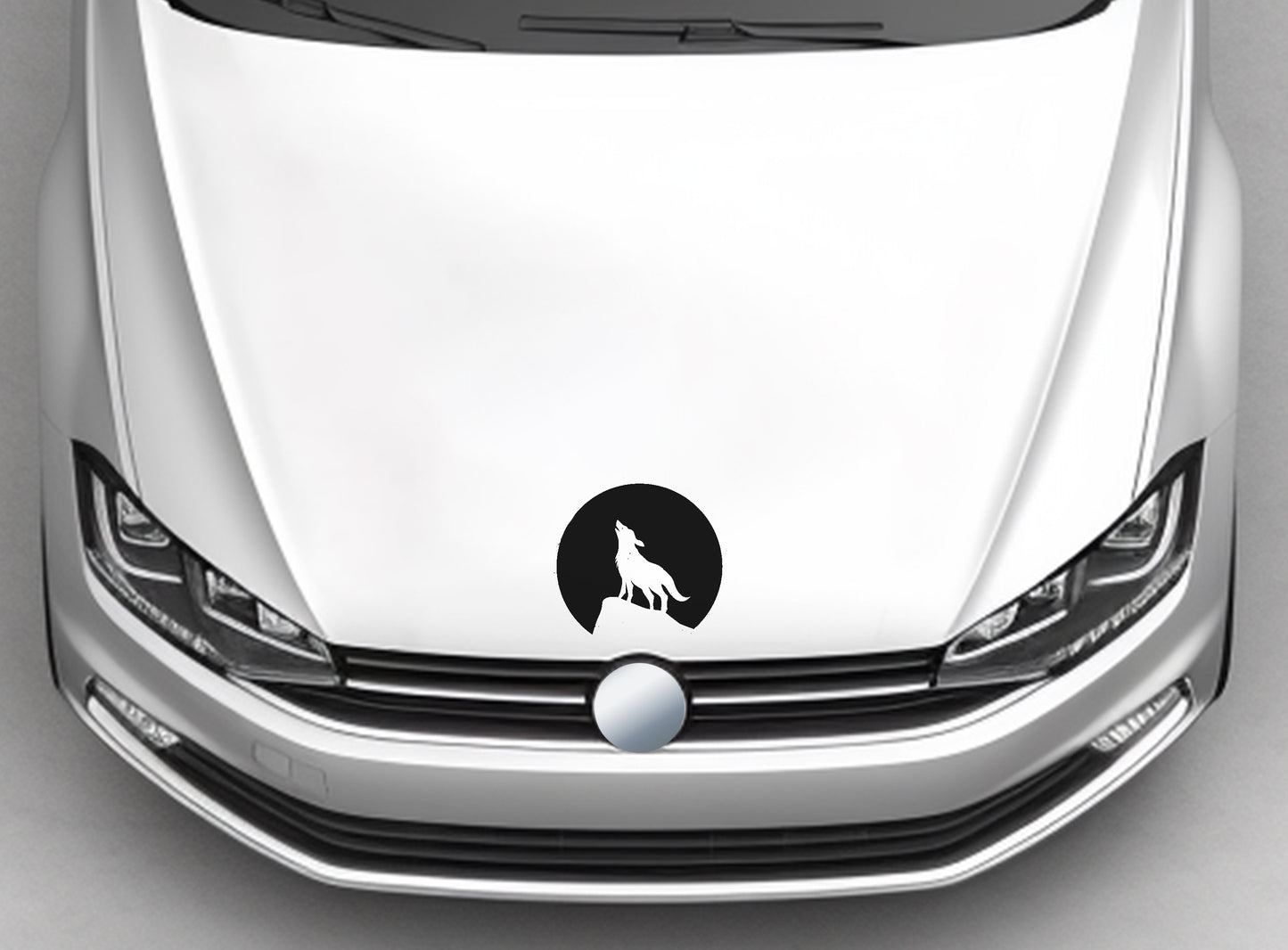 Wolf #20 VW Volkswagen Polo Vivo Accessories Decal Sticker