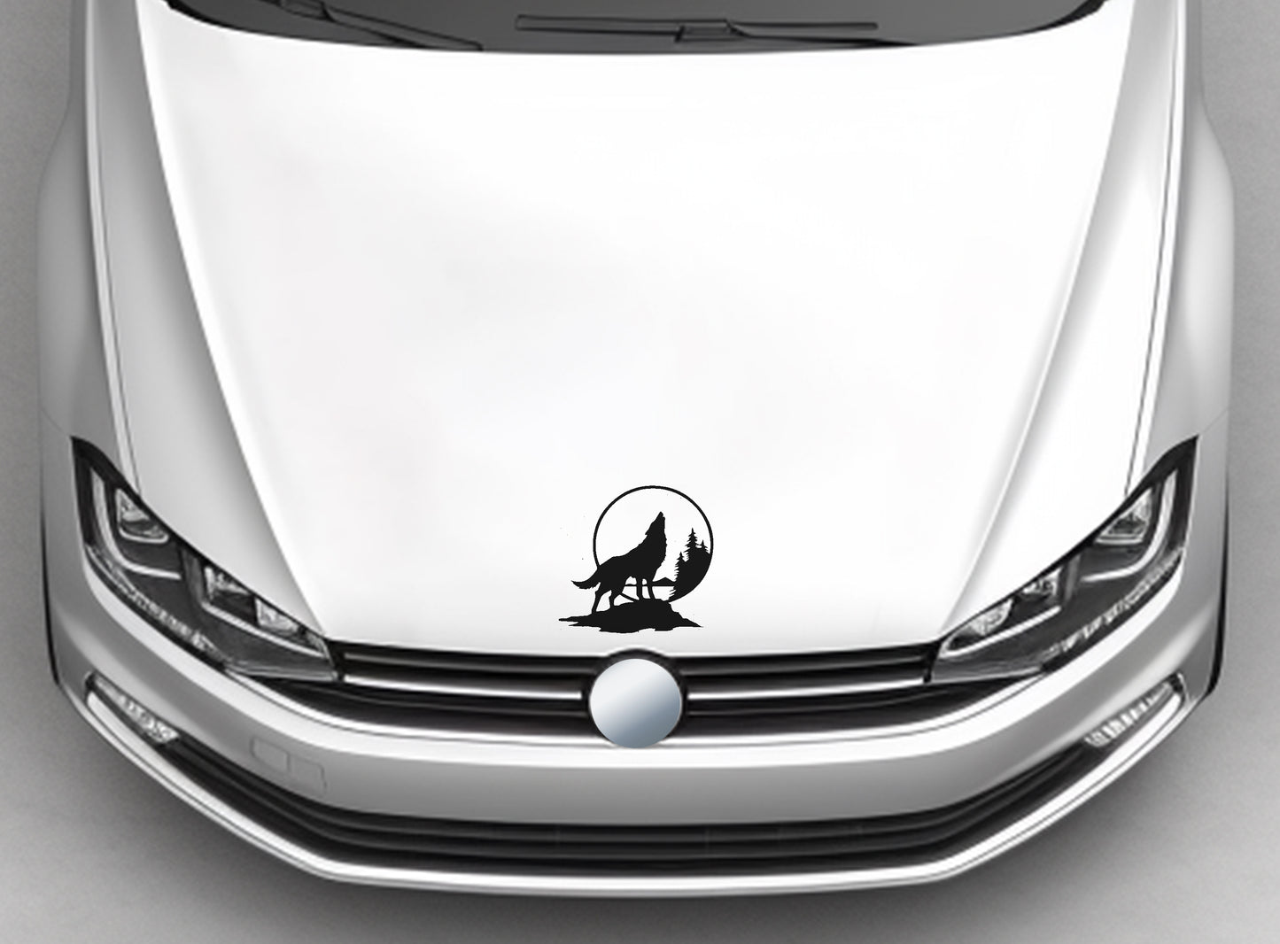 Wolf #22 VW Volkswagen Polo Vivo Accessories Decal Sticker