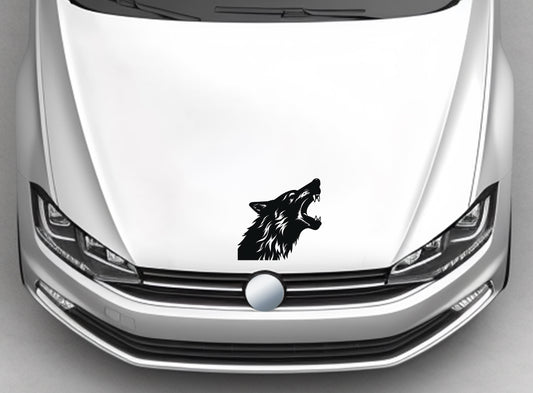 Wolf #5 VW Volkswagen Polo Vivo Accessories Decal Sticker
