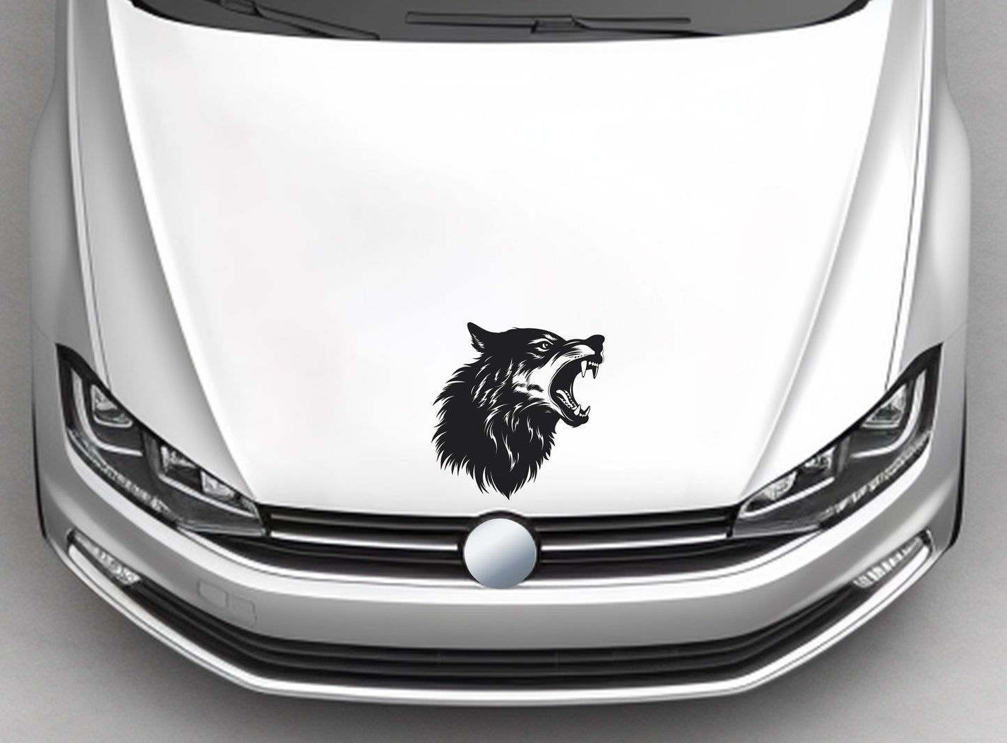 Wolf #6 VW Volkswagen Polo Vivo Accessories Decal Sticker