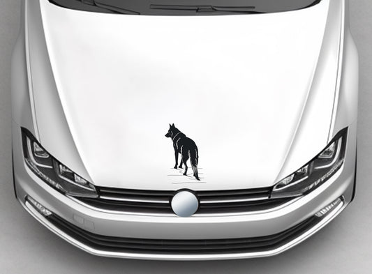 Wolf #8 VW Volkswagen Polo Vivo Accessories Decal Sticker