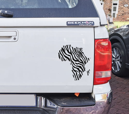 Zebra African Pattern Art Car Wall Decal Sticker Art South Africa