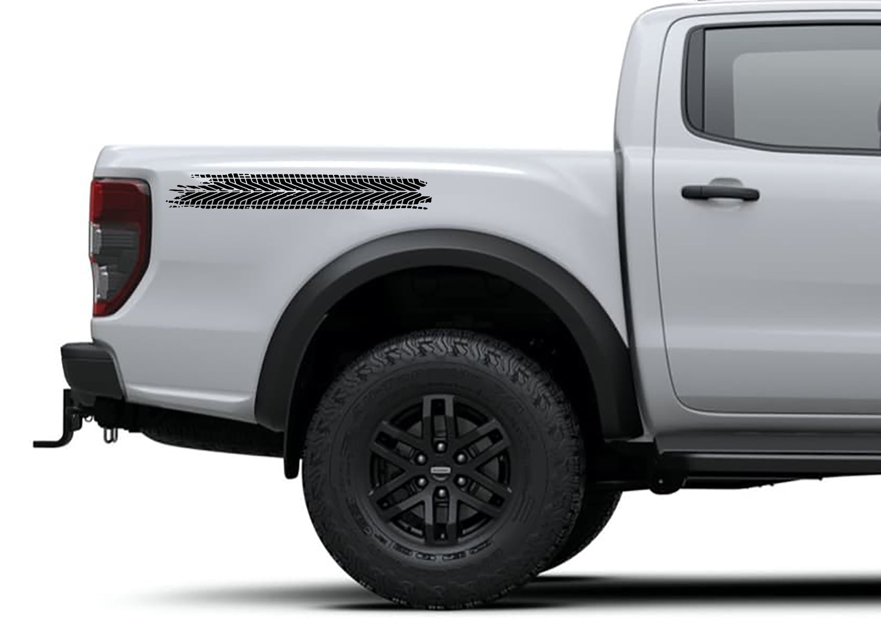 4x4 Off Road Tyre Marks Ford Ranger Bakkie Vinyl Sticker Graphics Kit ...