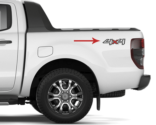 Ford Ranger Truck Bakkie 4x4 Vinyl Decal Sticker for side or back