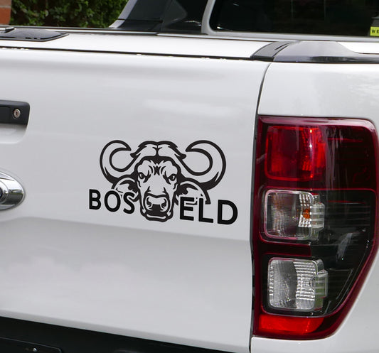 Bosveld Buffel #1 Vinyl Sticker