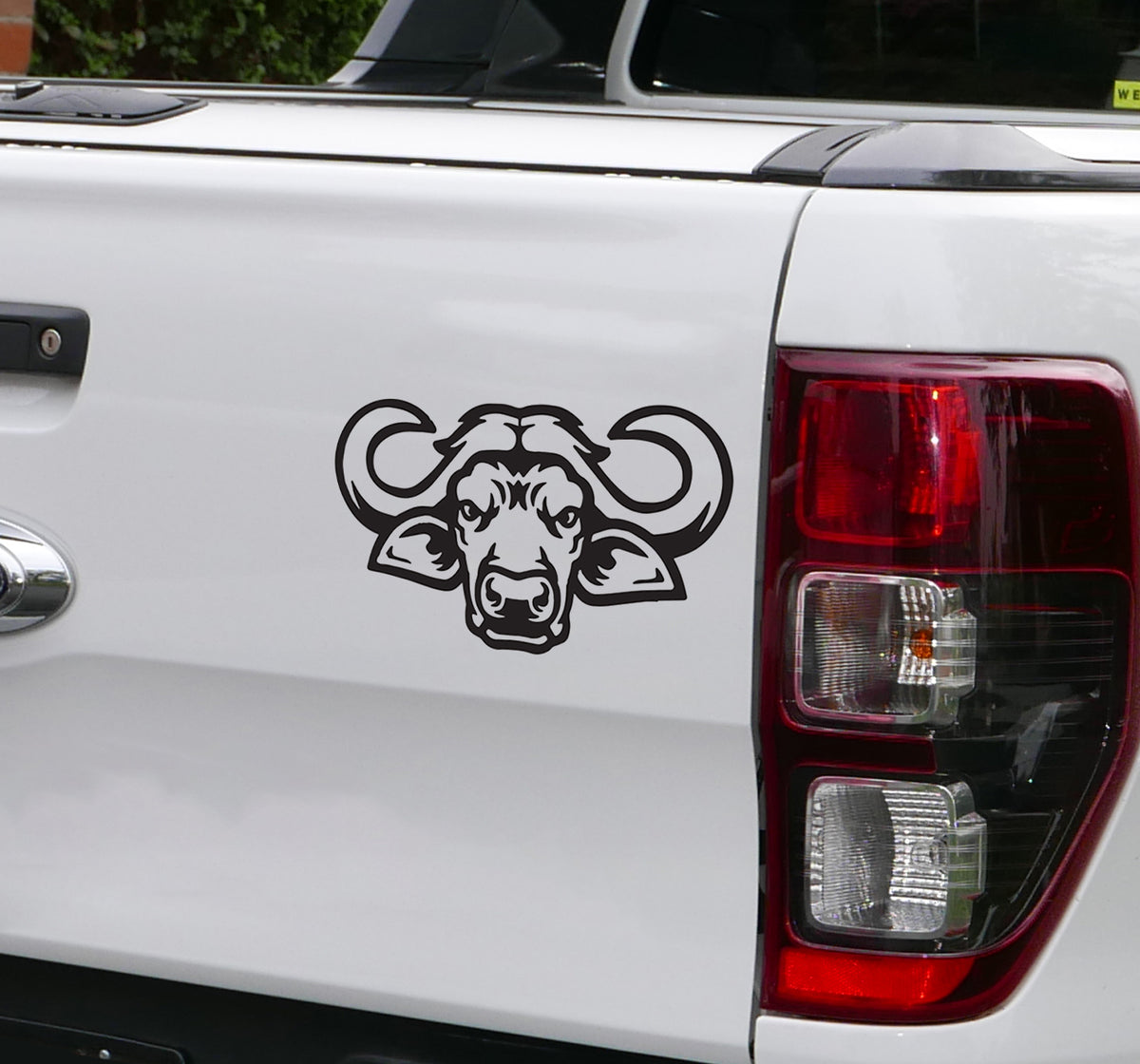 Buffel Sticker Buffel Kop Vinyl Sticker – Easy Vinyl ZA