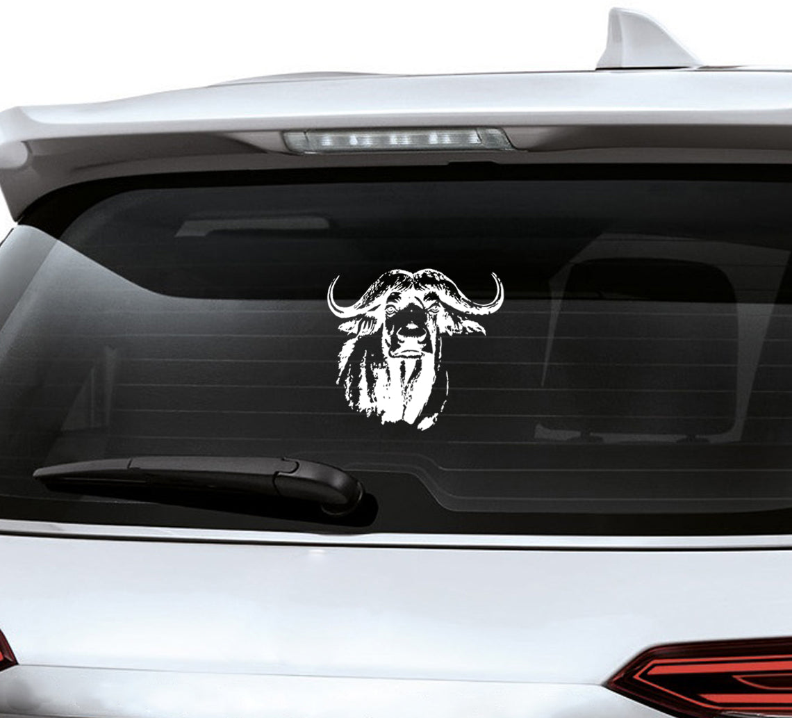 Buffel Sticker Wit Buffel Sticker – Easy Vinyl ZA
