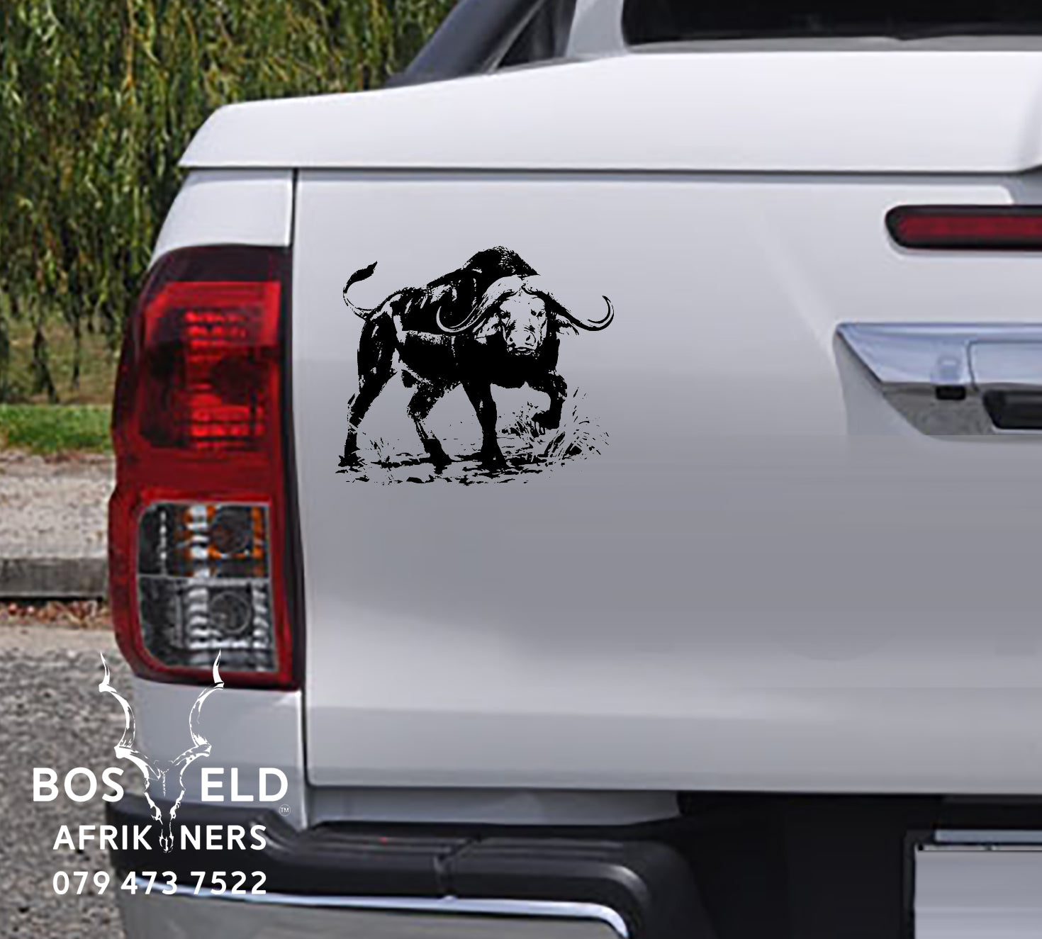 Buffel Sticker Buffalo Buffel Vinyl Decal Sticker Bosveld Afrikaners Gauteng South ...