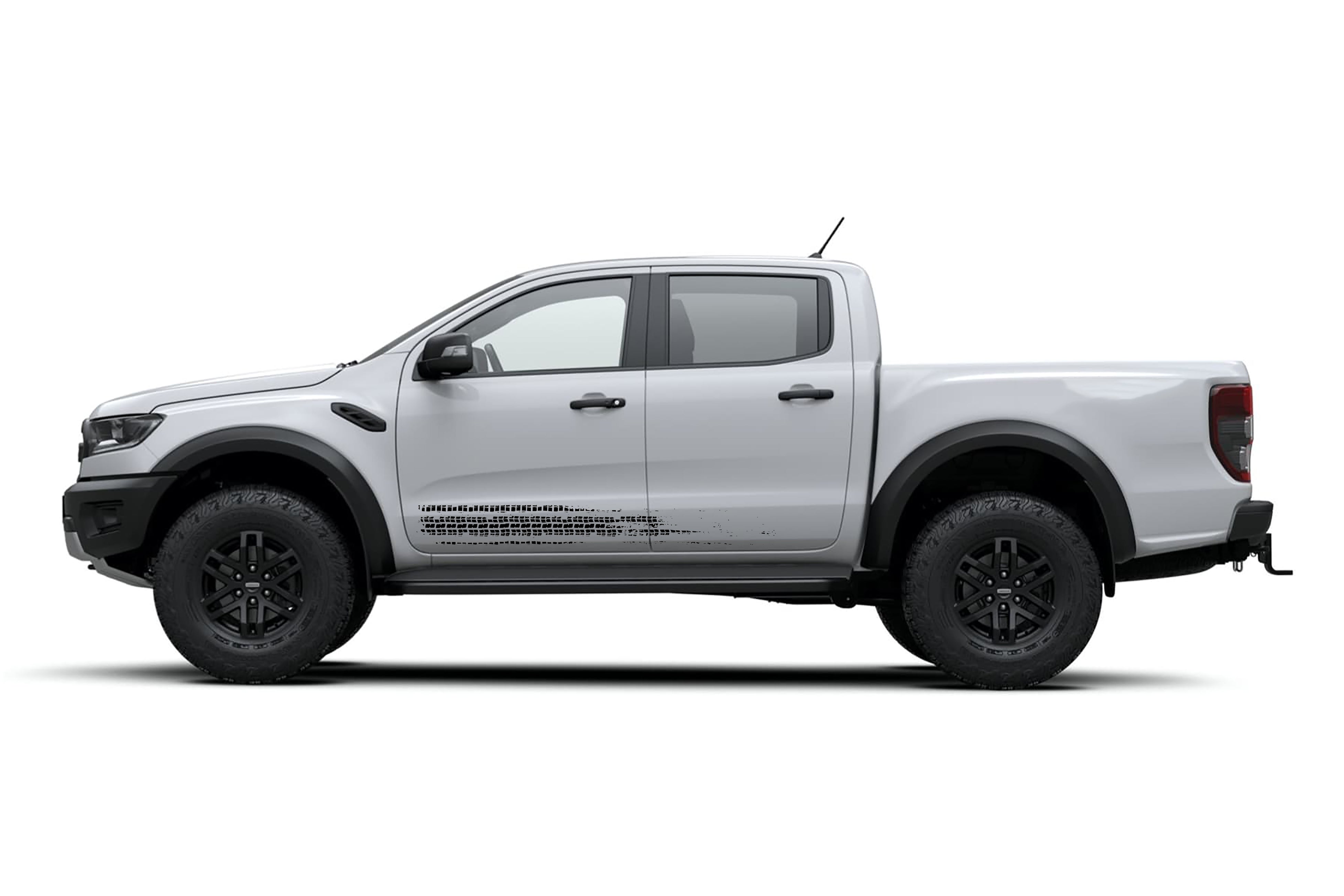 Tyre Skid Marks V1 Ford Ranger Bakkie Vinyl Graphic Decal Sticker Kit ...