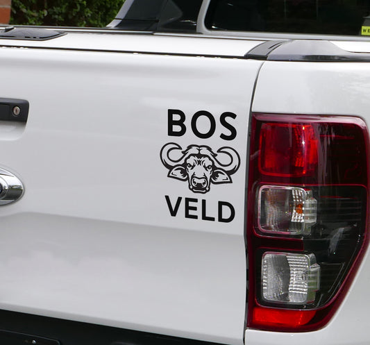 Bosveld Buffel Vinyl Sticker