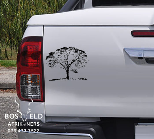 African Koors boom Fever Tree Vinyl Decal Sticker