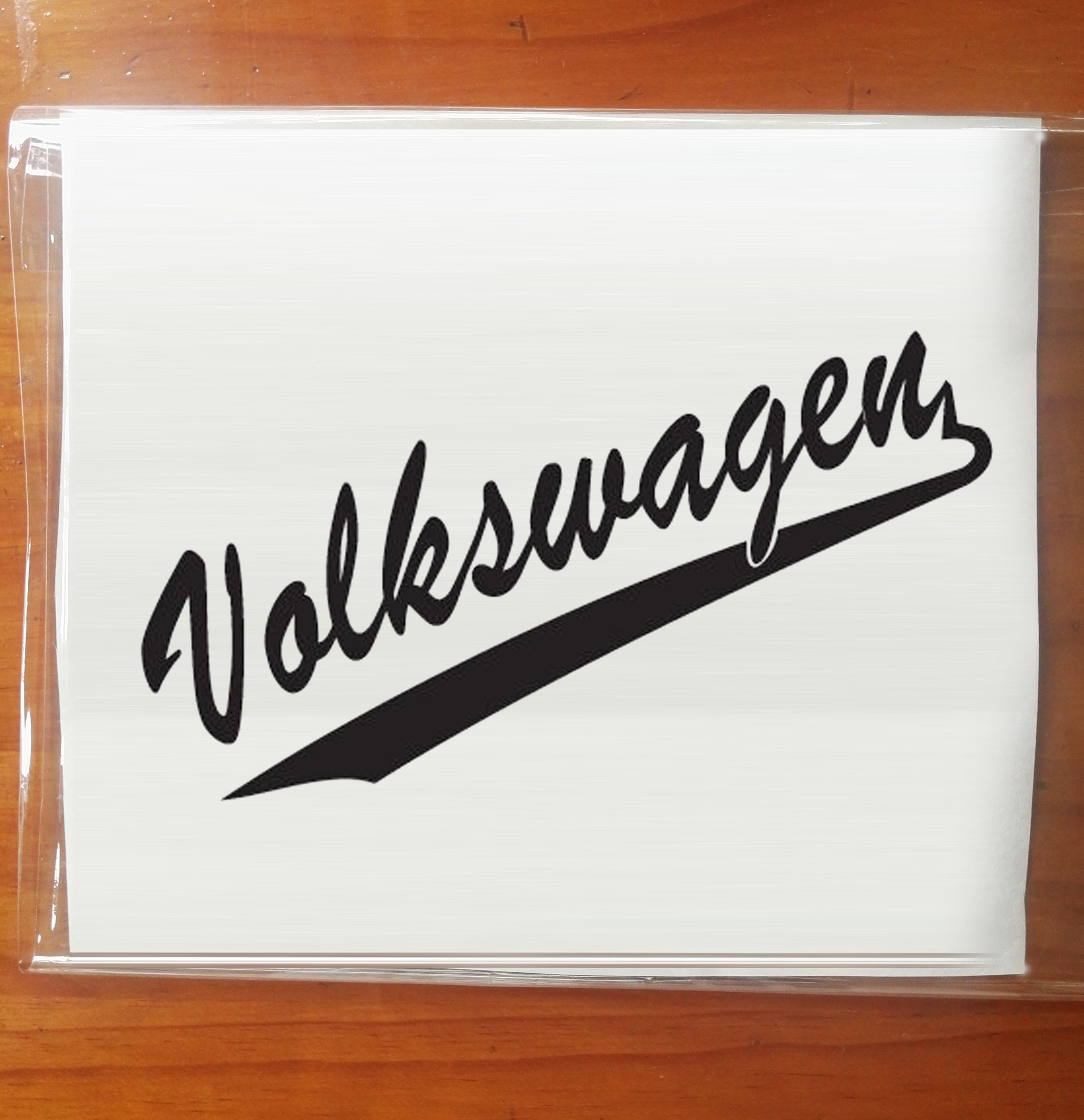 VW Volkswagen Polo Vivo Accessories Baseball Logo Vinyl Sticker – Easy ...