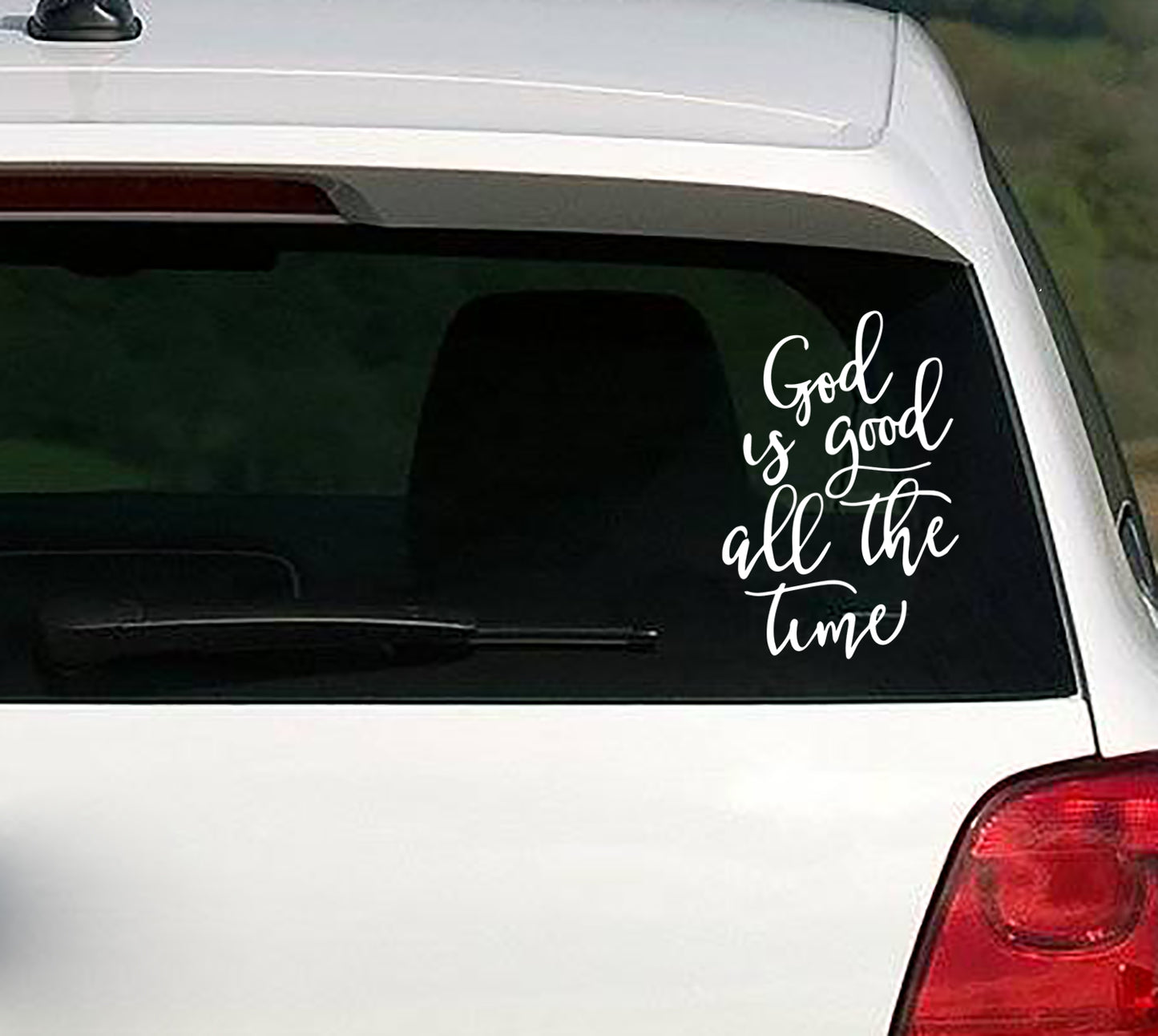 God Is Good Christian Quote Bible Verse Scripture Wall Decal Art