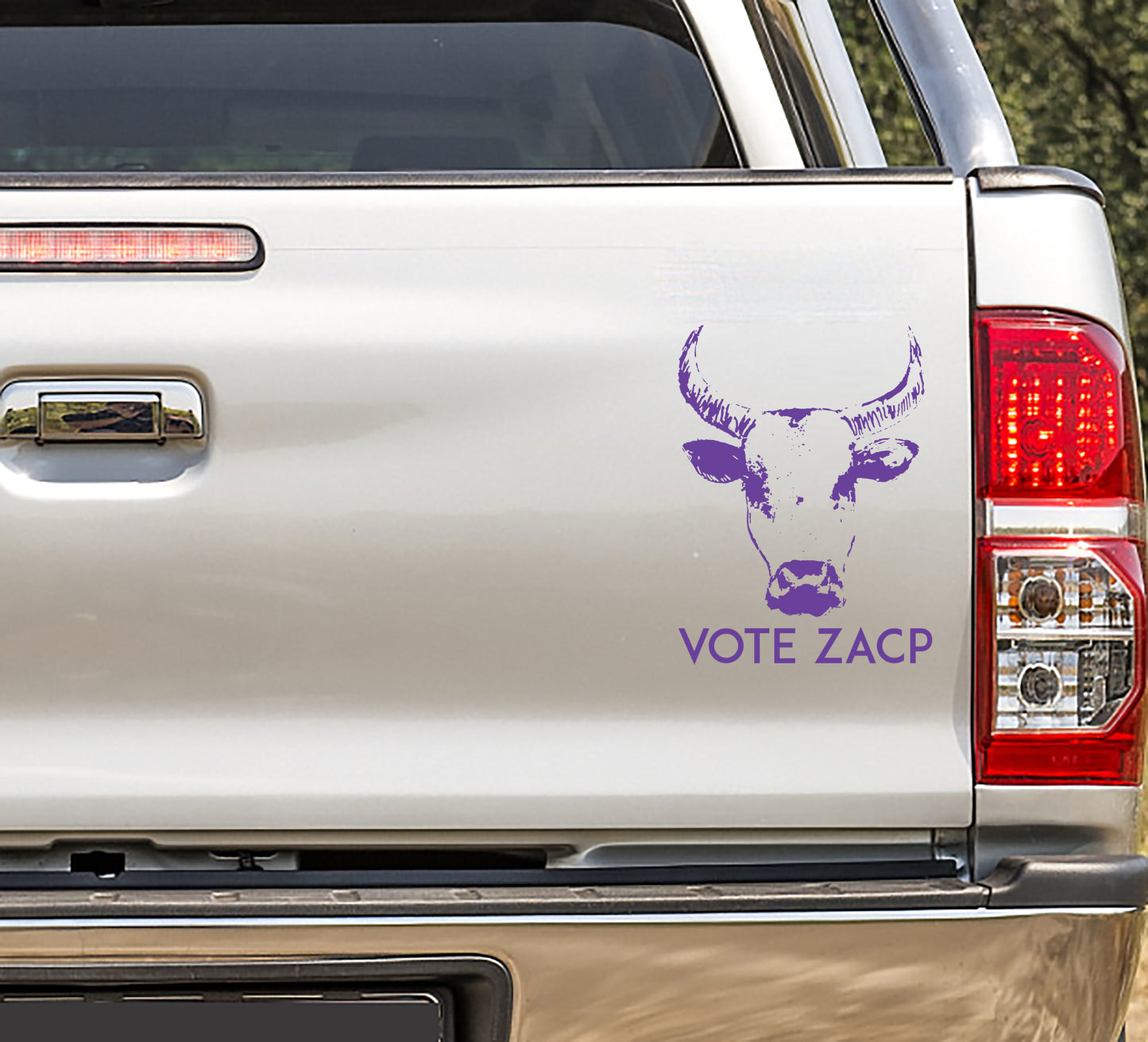 Vote ZACP Vinyl Decal Sticker #1
