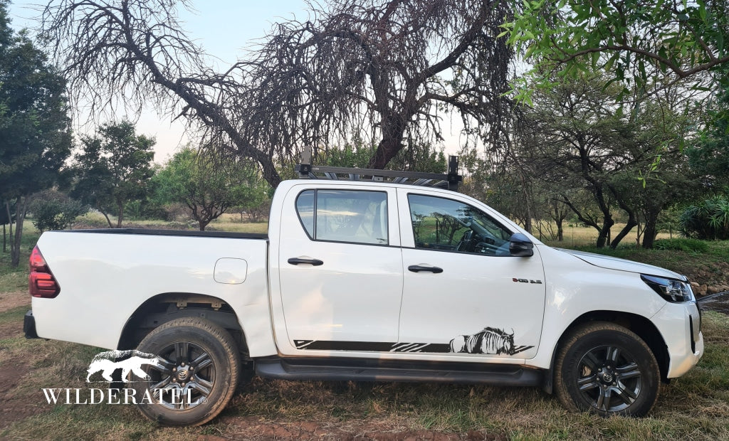 Wildebees Sticker African Wildebeest Vehicle Bakkie Car Vinyl Decal Sticker Art – Easy ...