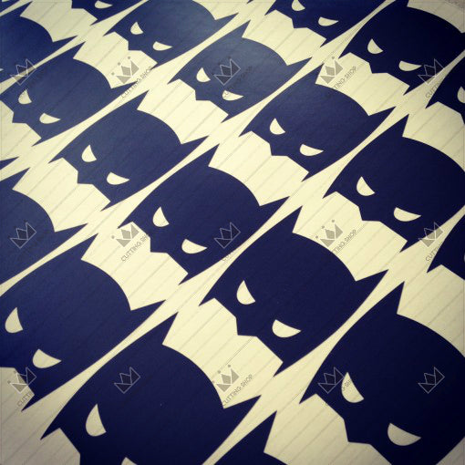 36pcs Removable NURSERY hero batman Mask Wall Sticker vinyl Decal kids room decoration DIY