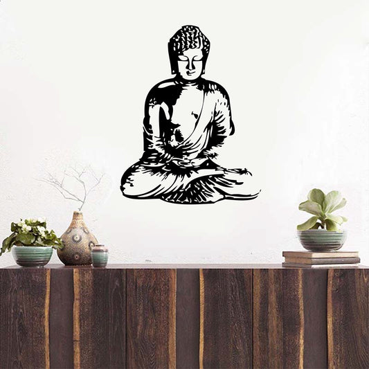 Vinyl wall sticker Buddha , Wall Decal Buddha Silhouette India Asian Spiritual Awakened One home decor Gauteng