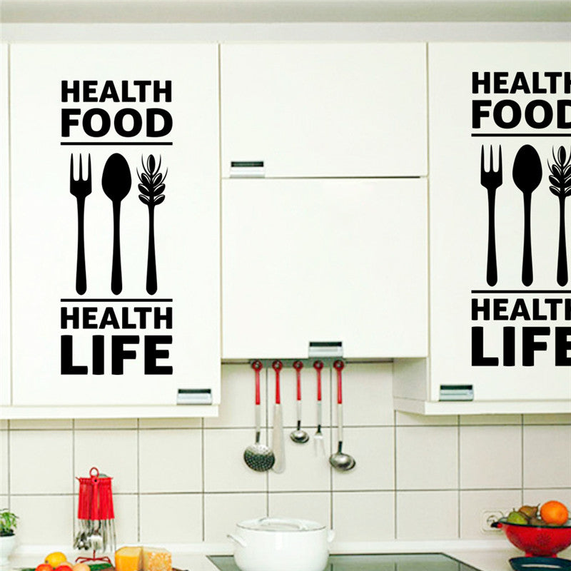 Kitchen Wall Quotes Art food wall stickers home decals art posters Sofa Wall Home Decoration Gauteng