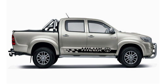 Toyota Door Vinyl Decals Stickers Set Gauteng Pretoria 1900mm-150mm #2