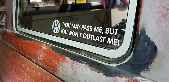 You May Pass Me VW Volkswagen Polo Vivo Accessories Vinyl Decal Sticker