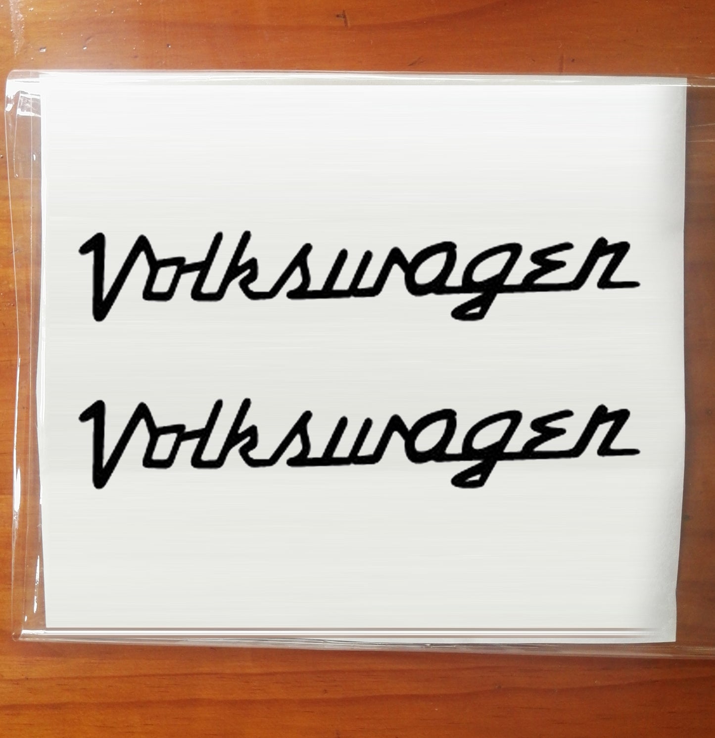 VW Volkswagen Polo Accessories Signature Decal Sticer