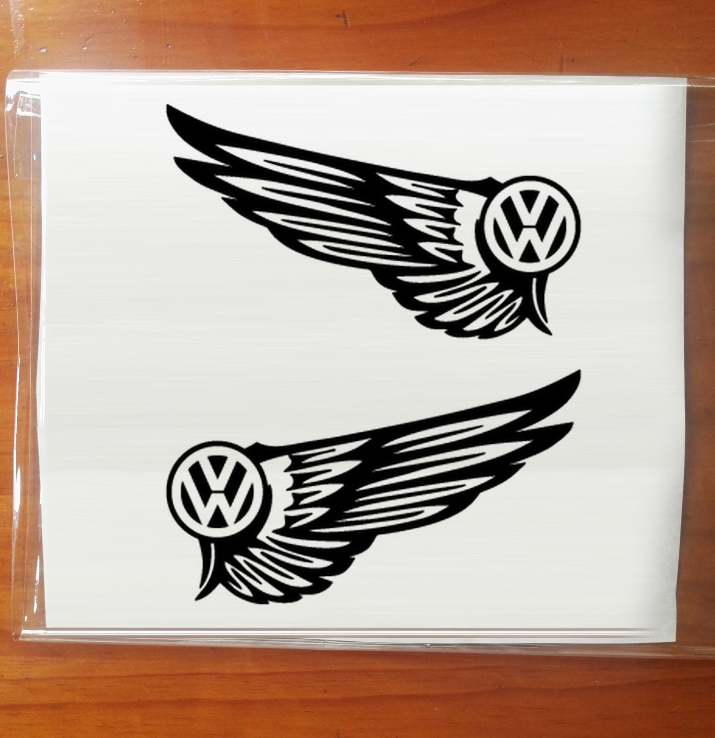 VW Volkswagen Polo Vivo Accessories Wings Vinyl Decal Sticker